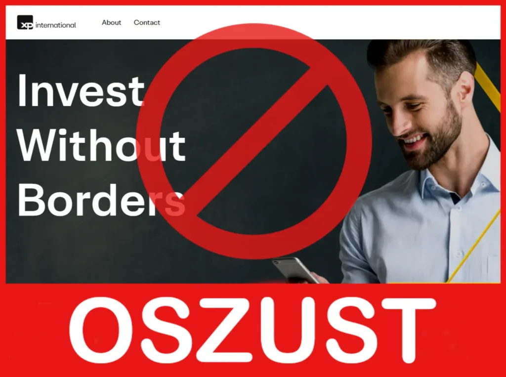 XP Investments twarz ekran